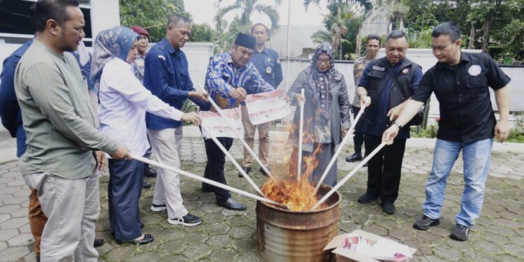 KPU Kota Bogor Musnahkan Surat Suara Rusak Jelang Pilkada 2024