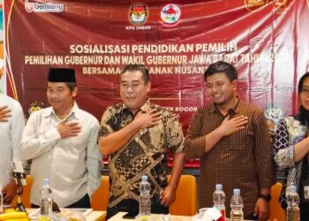 KPU Provinsi Jawa Barat Gelar Sosialisasi Pendidikan Pemilih di Cibinong