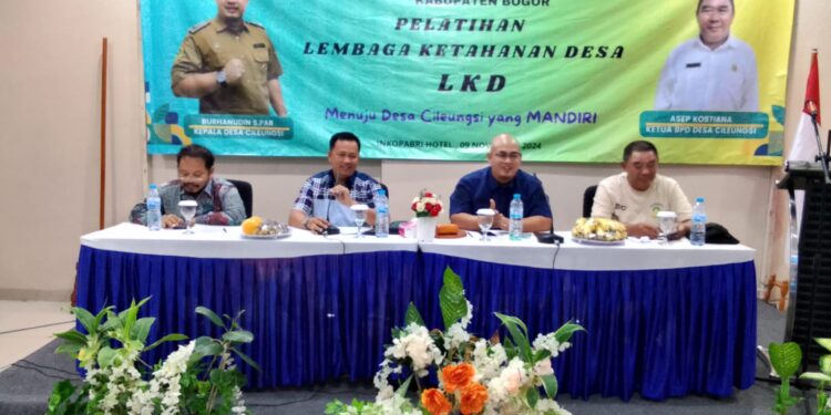 Pemdes Cileungsi Tingkatkan Kapasitas Lembaga dan Perangkat lewat Pelatihan LKD