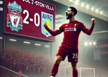 Liverpool taklukkan Aston Villa 2-0 di Anfield, Darwin Núñez dan Salah jadi Pahlawan