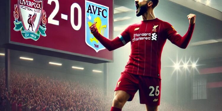 Liverpool taklukkan Aston Villa 2-0 di Anfield, Darwin Núñez dan Salah jadi Pahlawan