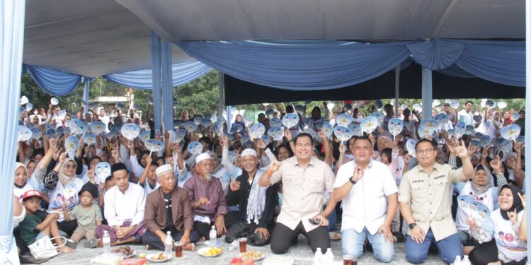 Cabup Bogor Rudy Susmanto Targetkan Kemenangan 85 Persen di Babakan Madang Halaman Rumah Prabowo