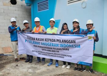 Dukung Perkembangan Industri di Tanah Air, PLN Gunung Putri Melaksanakan Penyalaan Pasang Baru  PT Selamat  Anugerah Indonesia Daya 690.000 VA