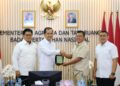 Sukseskan Program Transmigrasi, Menteri Nusron gandeng Menteri Transmigrasi Manfaatkan Tanah Telantar