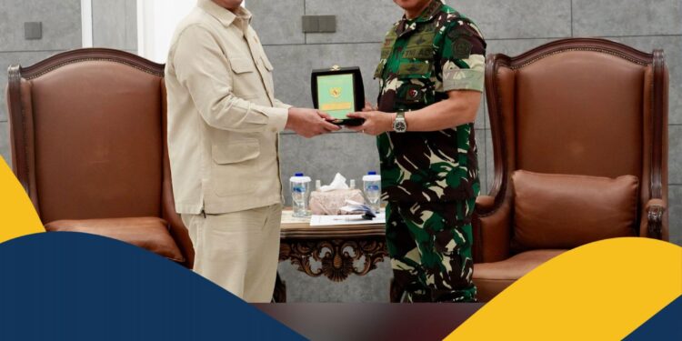 Menteri ATR/BPN Nusron Wahid sambangi Mabes TNI, Ini Tujuannya