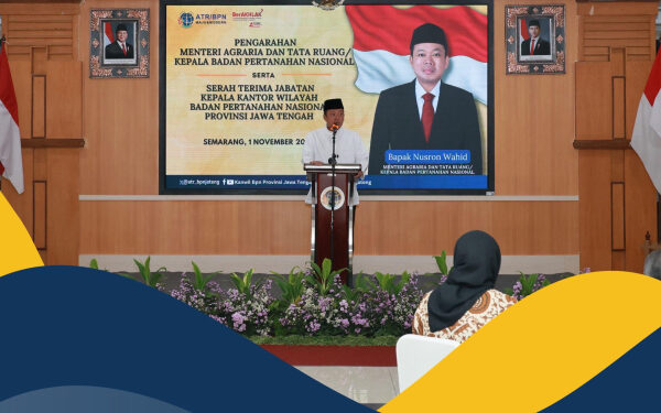 Kunjungan Kerja Pertama ke Jateng, Menteri Nusron: Samakan Gelombang Pemikiran dan Filosofi untuk Mencapai Tujuan