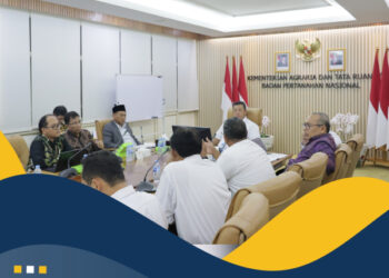 Terima Audiensi BIG, Menteri Nusron Perkuat Kolaborasi untuk Percepatan RTR dan PTSL