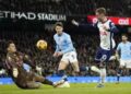 Man City Dipermalukan Tottenham 0-4 di Etihad Stadium