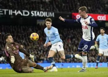 Man City Dipermalukan Tottenham 0-4 di Etihad Stadium