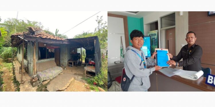 Portal Media Aktualita ajak YBM PLN Gunung Putri, Bangun Rumah Ibu Tuti