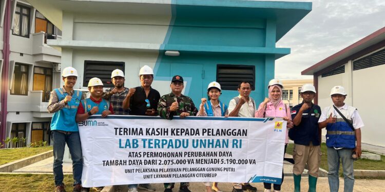 PLN UP3 Gunung Putri Energize Tambah Daya Listrik Universitas Pertahanan Indonesia