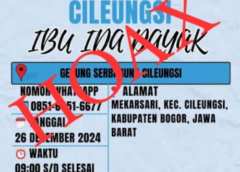 Heboh Isu Pengobatan Ida Dayak di Cileungsi, Sekcam : Hoax