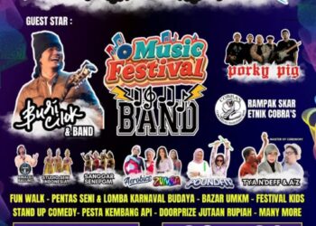 Festival Musik Band siap Gebrak Puncak Fest 2024
