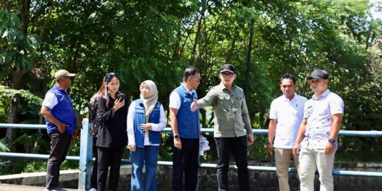 Wamendagri Bima Arya tinjau Irigasi Sasak di Ciseeng, Sekda Ajat : Kawasan Minapolitan