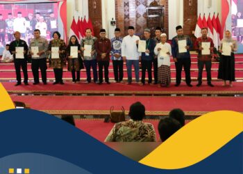 Serahkan 1.334 Sertipikat se-Banten, Menteri Nusron Komitmen Tingkatkan Sertipikasi Tanah Wakaf dan Rumah Ibadah