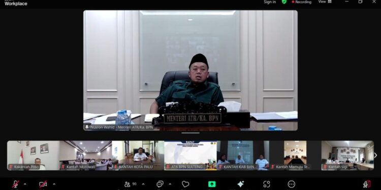 Dorong Pertumbuhan Ekonomi, Menteri ATR/BPN Lakukan ini di Sulteng dan Sulbar