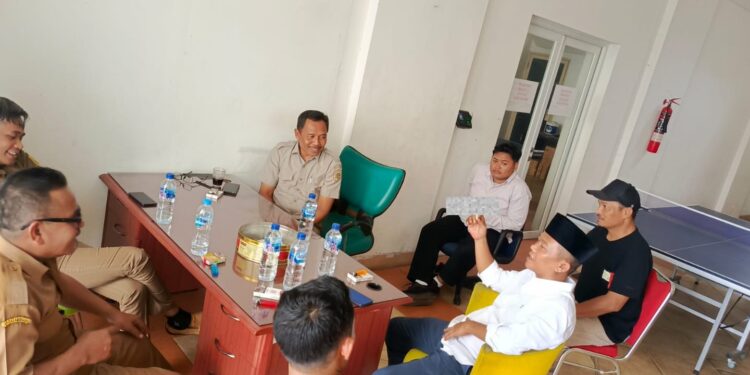 Minta Penjelasan Lambatnya PTSL di Sukamakmur, Rudy Sabana Temui BPN Bogor II