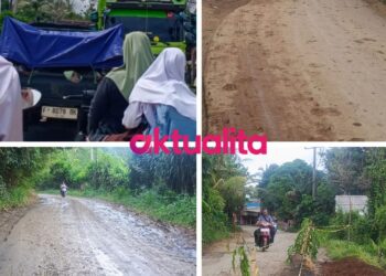 Akibat Proyek Bendungan Cijurey Bikin Rusak Jalan Pemda, Warga : Keluhan tak Dengar