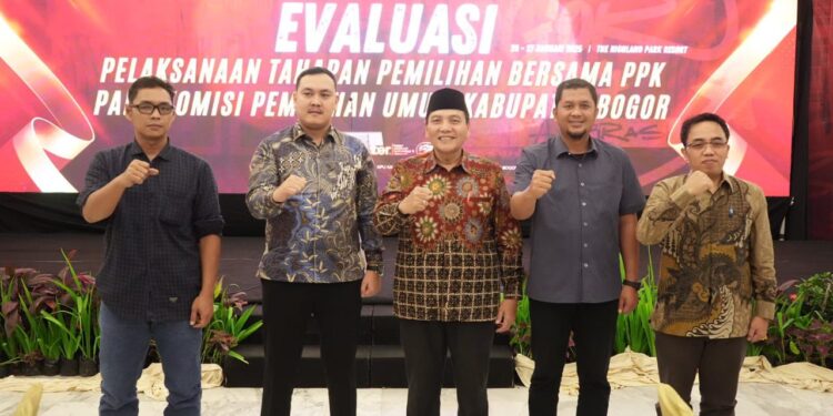 Pj Bupati Bogor Kumpulkan PPK dan KPU guna Evaluasi Pilkada 2024