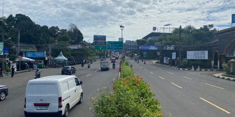 Gage dan Oneway Diterapkan, 7000 Kendaraan Padati Puncak Bogor