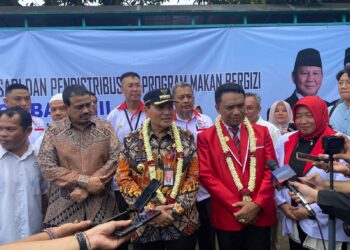 Sosialisasikan MBG Gelolmbang 2, Pj Bupati Bogor : Baru Menyentuh 32 Sekolah