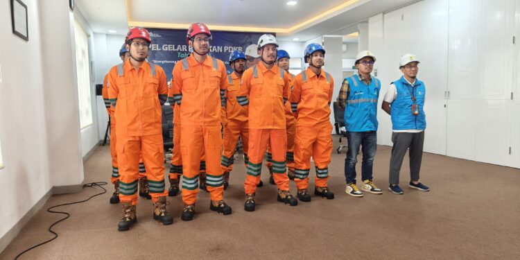 PLN UP3 Gunung Putri Serentak Gelar Apel Tim PDKB, Ini Tujuannya