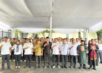 Lantik Satgas PTSL, Uunk Din Parunggi : Dapat Mandat 4.000 Sertifikat PTSL