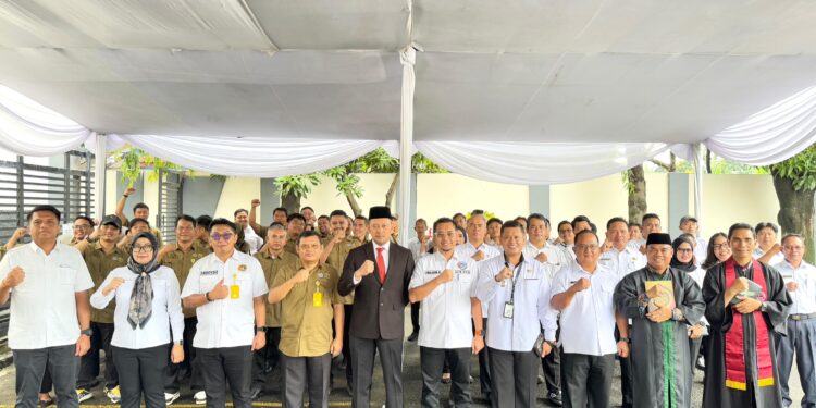 Lantik Satgas PTSL, Uunk Din Parunggi : Dapat Mandat 4.000 Sertifikat PTSL