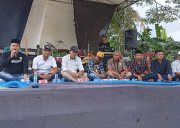 Kereenn !!! Melalui Konser Amal Pemuda Desa Bantarjati Santuni Yatim Piatu