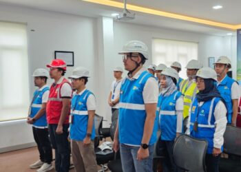 PLN UP3 Gunung Putri Gelar Apel Bulan K3 Nasional Tahun 2025 dan Penandatanganan Komitmen K3