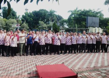 Apel Perdana 2025, Bachril : Tekankan Peningkatan Pelayanan Publik