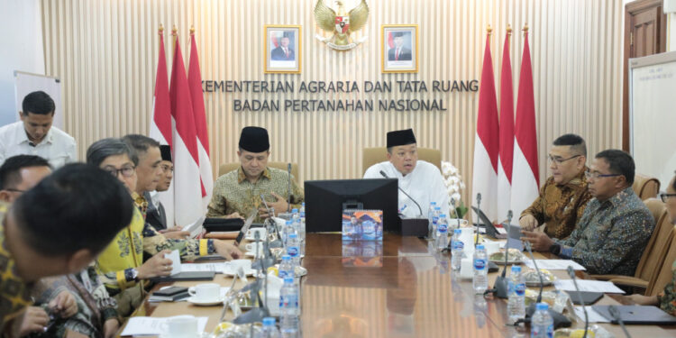 Sukseskan Kebijakan “One Map Policy”, Kementerian ATR/BPN gandeng Kementerian Transmigrasi