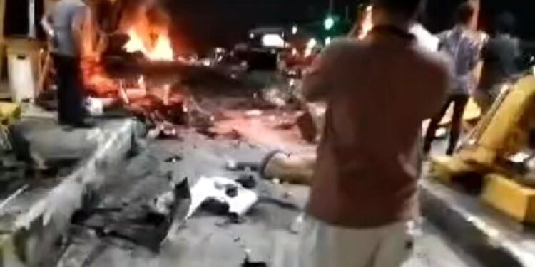 Kecelakaan Beruntun di Gerbang Tol Ciawi 2, 8 Orang Meninggal Dunia