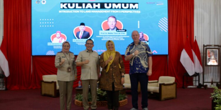 Kepala BPSDM Kementerian ATR/BPN Isi Kuliah Umum di STPN, Tekankan Pentingnya Keberlanjutan dalam Tata Kelola Pertanahan