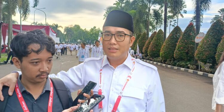 Ketua DPRD Kabupaten Bogor Hadiri Puncak HUT Partai Gerindra di SICC