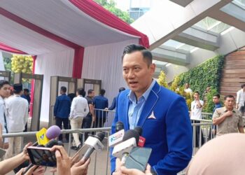 AHY Hadiri HUT ke-17 Partai Gerindra, Sampaikan Ucapan Selamat dan Komitmen Koalisi