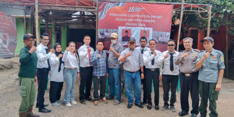 Demokrasi Salah Satu Wujud Untuk Kemajuan dan Perkembangan Lebih Baik Lagi di RW 007 Desa Nambo