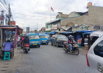 PKL di Pasar Citeureup 2 Sebabkan Kemacetan, Pengelola Pasar Pasrah