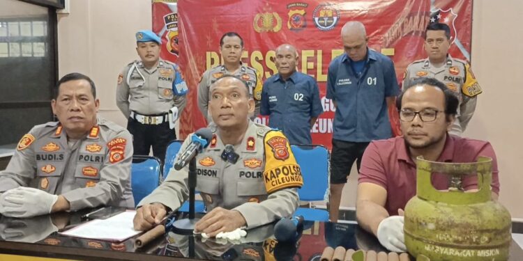 Pengoplos Gas di Cileungsi Ditangkap Polisi, Satu Tersangka Pegawai BUMN