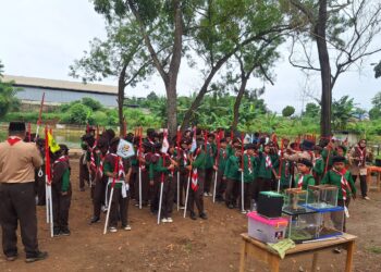 SD Negeri Narogong Jadikan Wisata Setu Rawa Jejed Untuk Pengenalan Lingkungan dan Sosialisasi Edukasi