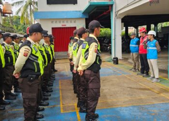 Sambut Bulan Suci Ramadhan, PLN UP3 Gunung Putri Gelar Refreshment Satuan Pengamanan