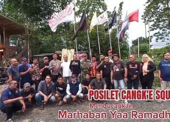 Chank’e Squad Resmikan Pos Silet Dengan Cucurak Jelang Bulan Ramadhan