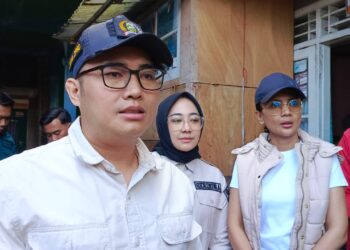 Ketua DPRD Kabupaten Bogor Tinjau Lokasi Hilangnya Warga yang Terbawa Arus Sungai Cisarua