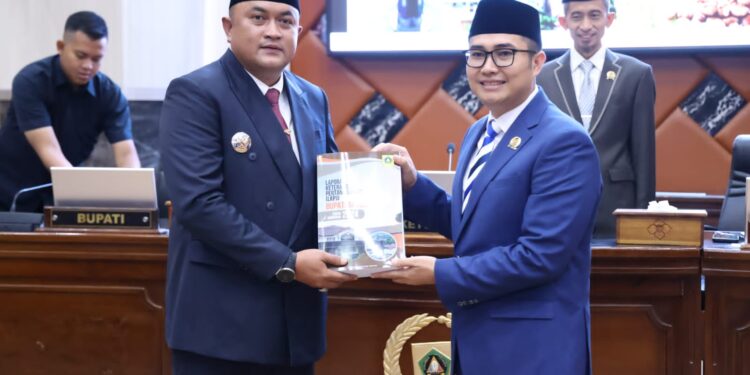 Bupati Bogor Sampaikan LKPJ Tahun Anggaran 2024 di Rapat Paripurna DPRD