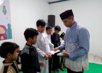 Berbagi Kasih, Pemdes Limusnunggal Santuni Ratusan Anak Yatim