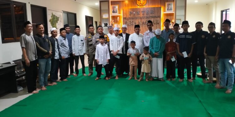 Bulan Berkah, 133 Anak Yatim dan Piatu Disantuni Kartar Desa Nagrak