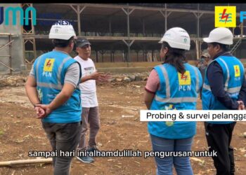 PLN Jonggol Lakukan Penyambungan Listrik Baru untuk Peternakan Ayam Broiler Berkapasitas 75.000 Ekor