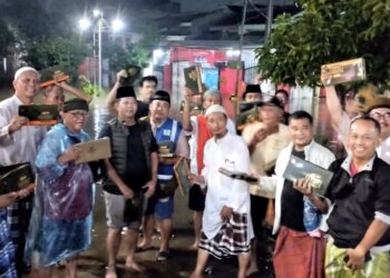 Wilayahnya Dilanda Banjir, Kades Cileungsi Kidul Tinjau Langsung ke Lokasi