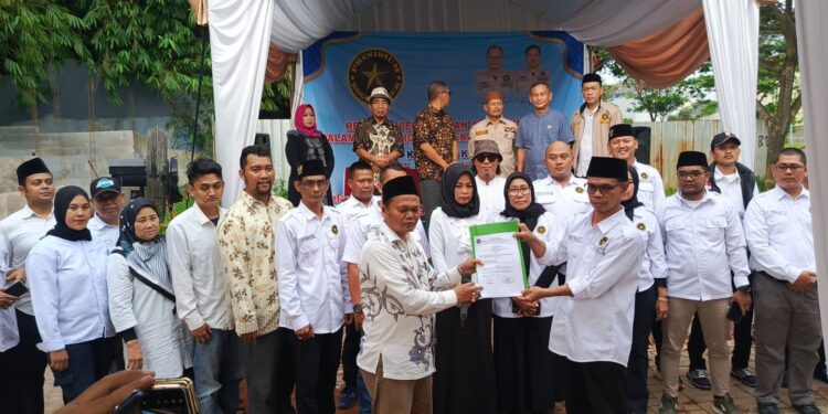Presidium Bogor Timur Lantik DPK dan Santuni Anak Yatim di Cileungsi