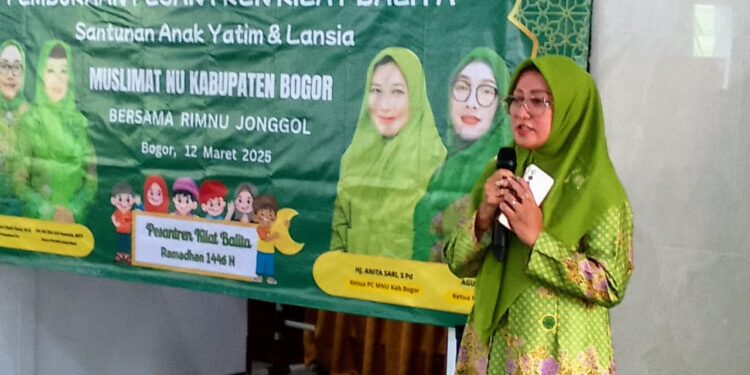 Hj Nunur Hadiri Pembukaan Pesantren Kilat Balita di Jonggol
